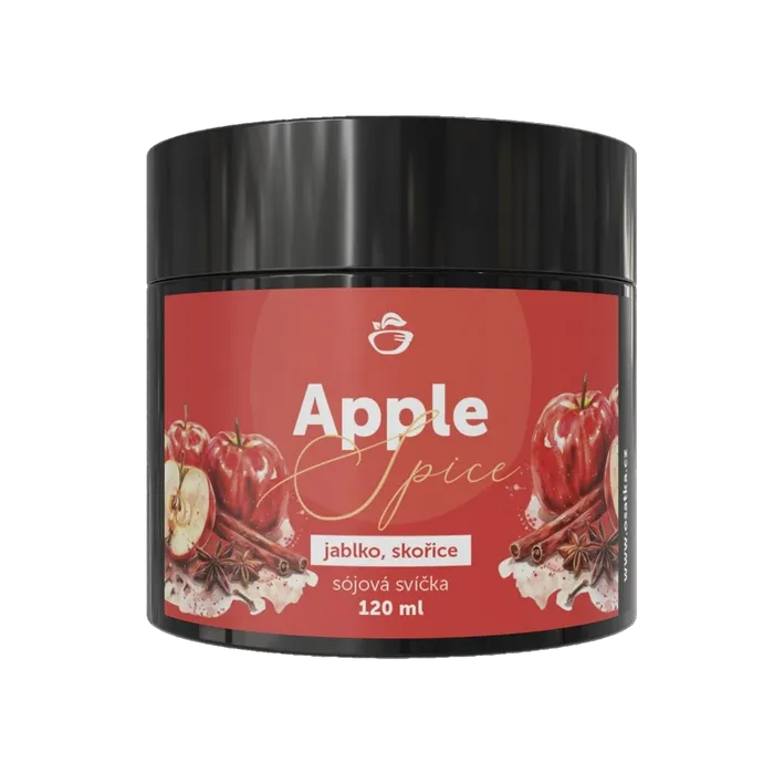 Ošatka Apple Spice sójová svíčka 120 ml